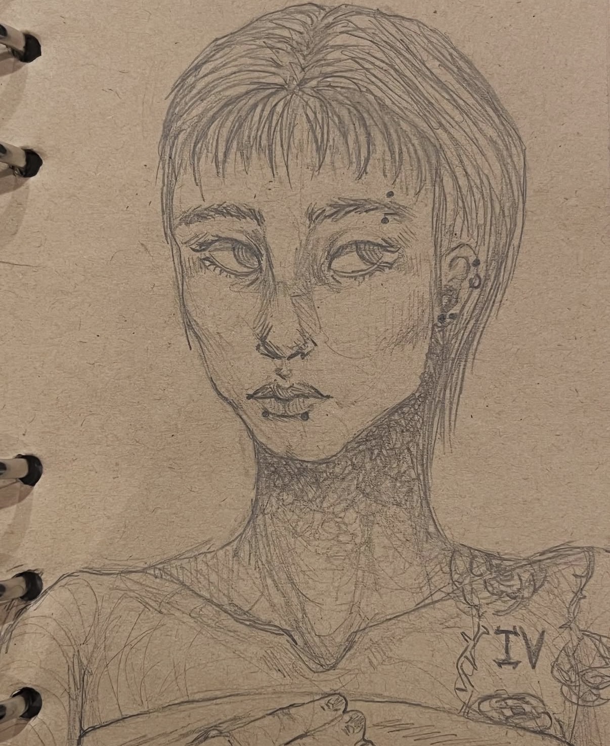 Traditional (pencil) sketch of your face